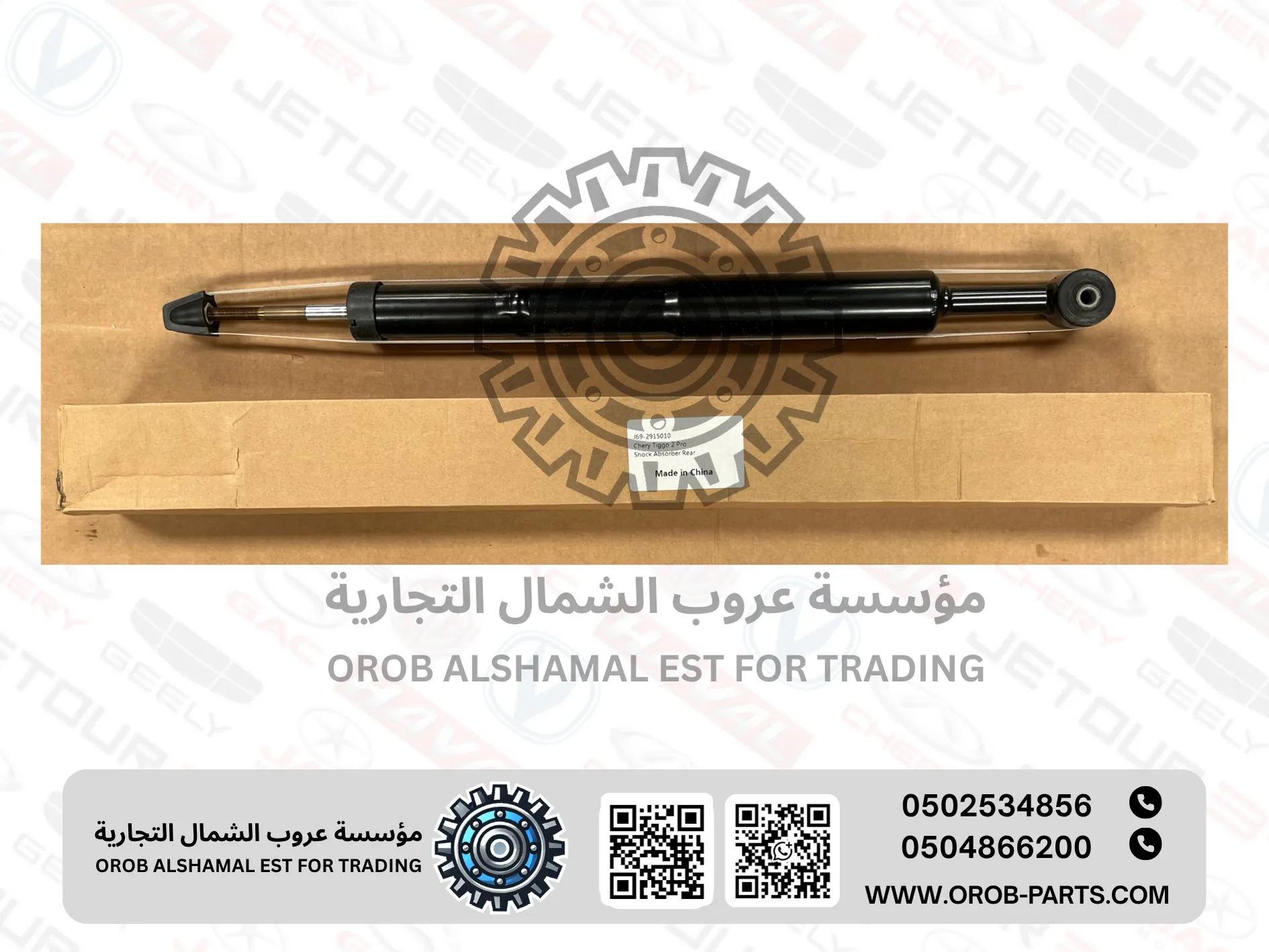 Rear Shock absorber -LH/RH - Tiggo 2 PRO