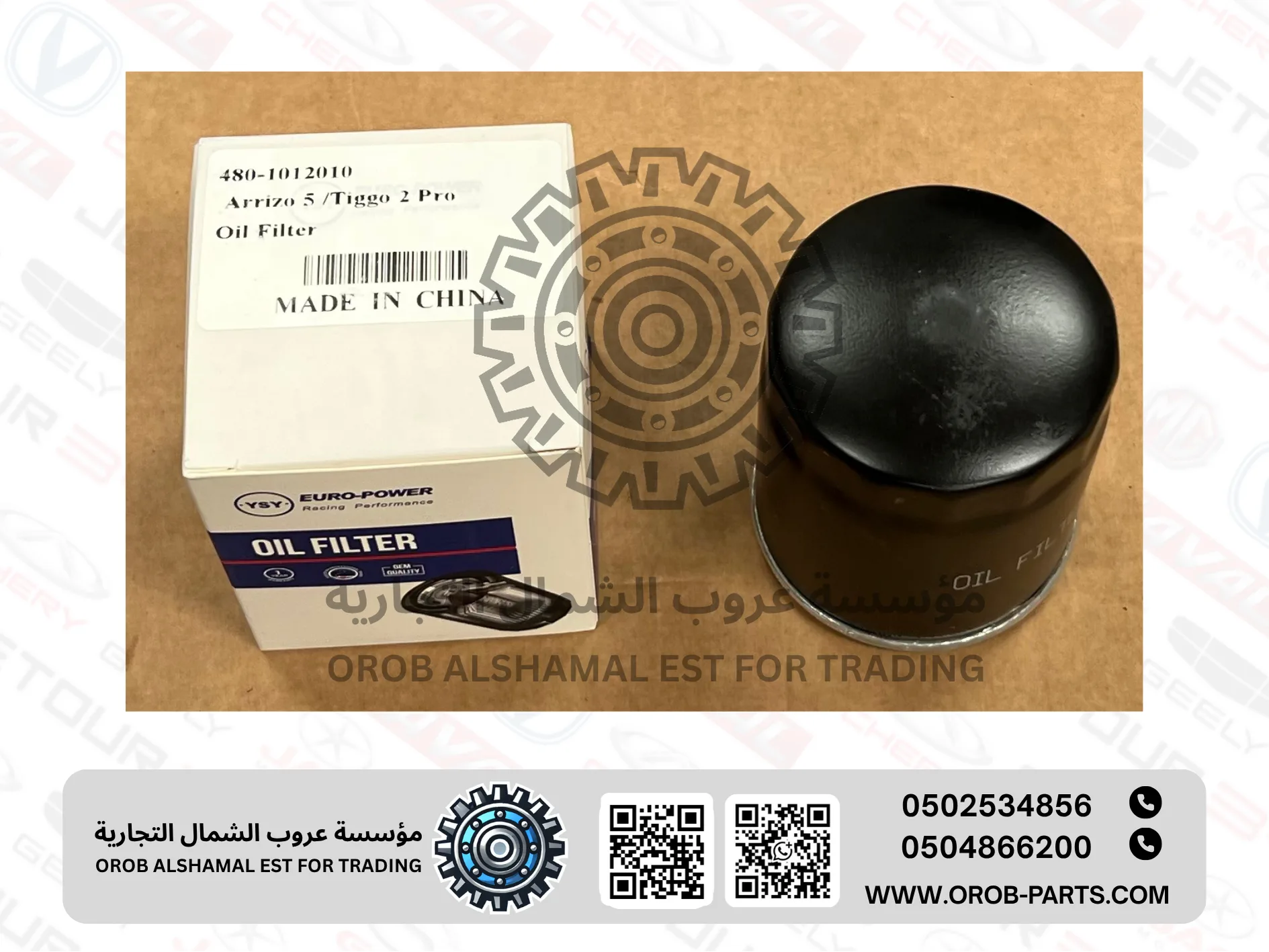 Oil Filter - Arrizo 5