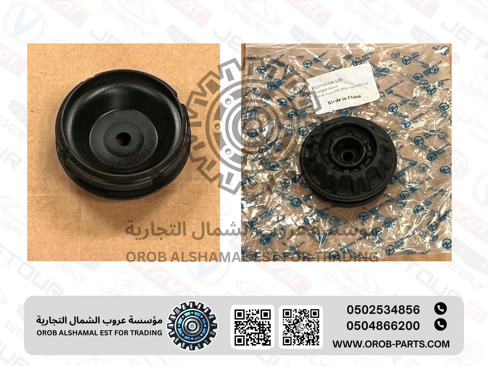 Shock Absorber Mountain RH/LH - ALSVIN